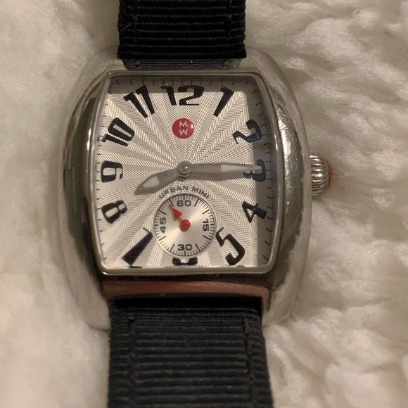 AUTH Michele Urban Mini Watch 16mm + 2 Straps - Picture 2 of 8